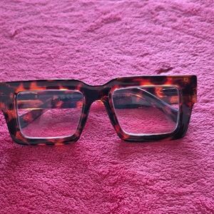 Tortoise Shell Square Reading Glasses